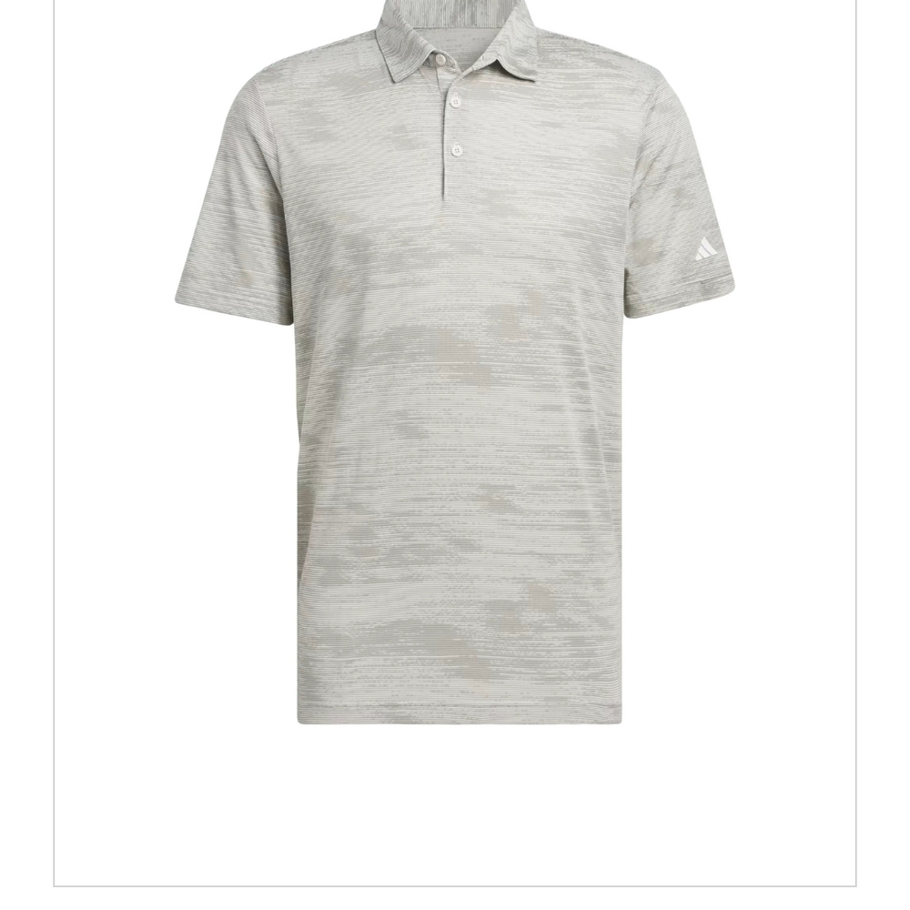 Adidas Men's Light Gray Polo Shirt